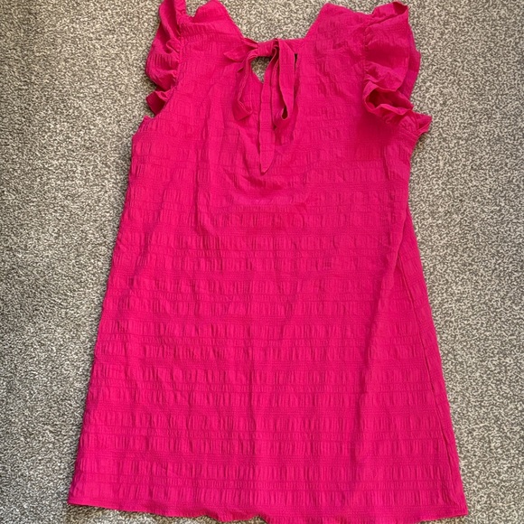Pink Ruffled Dress - Picture 2 of 2